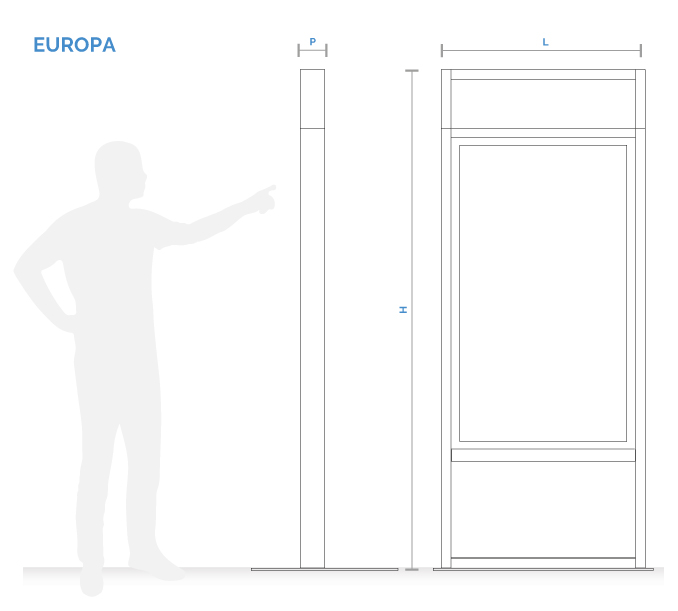 Europa disegno tecnico